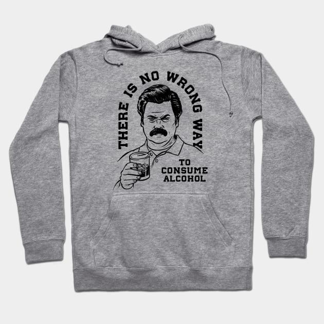 Ron Swanson Hoodie by stayfrostybro